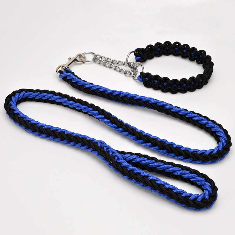 Dog Leash Set Dog Collar Cartoon Pet Traction Rope Harness