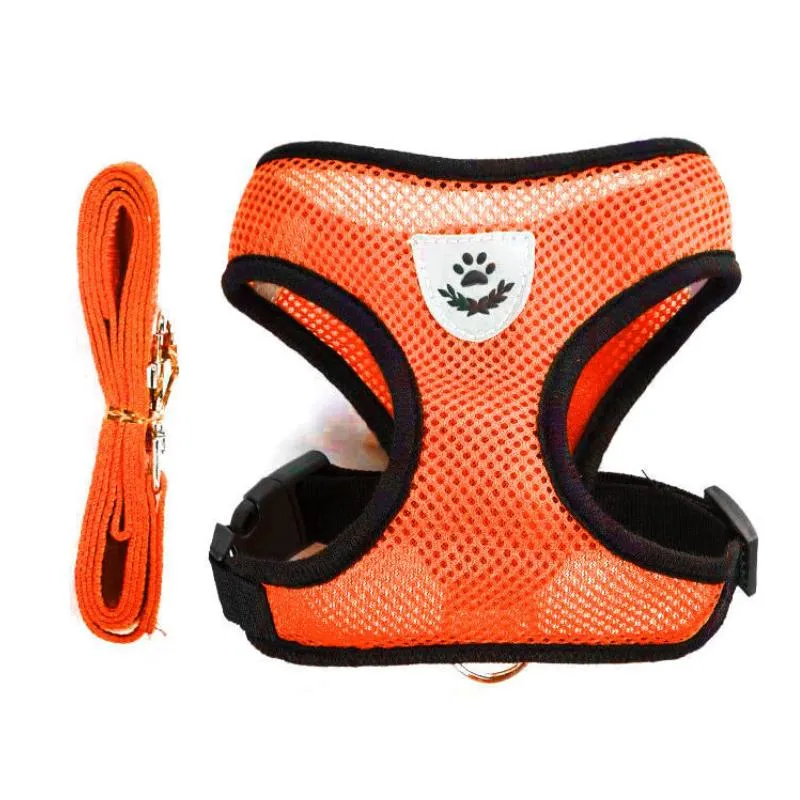 Pet Dog Chest Harness Yellow