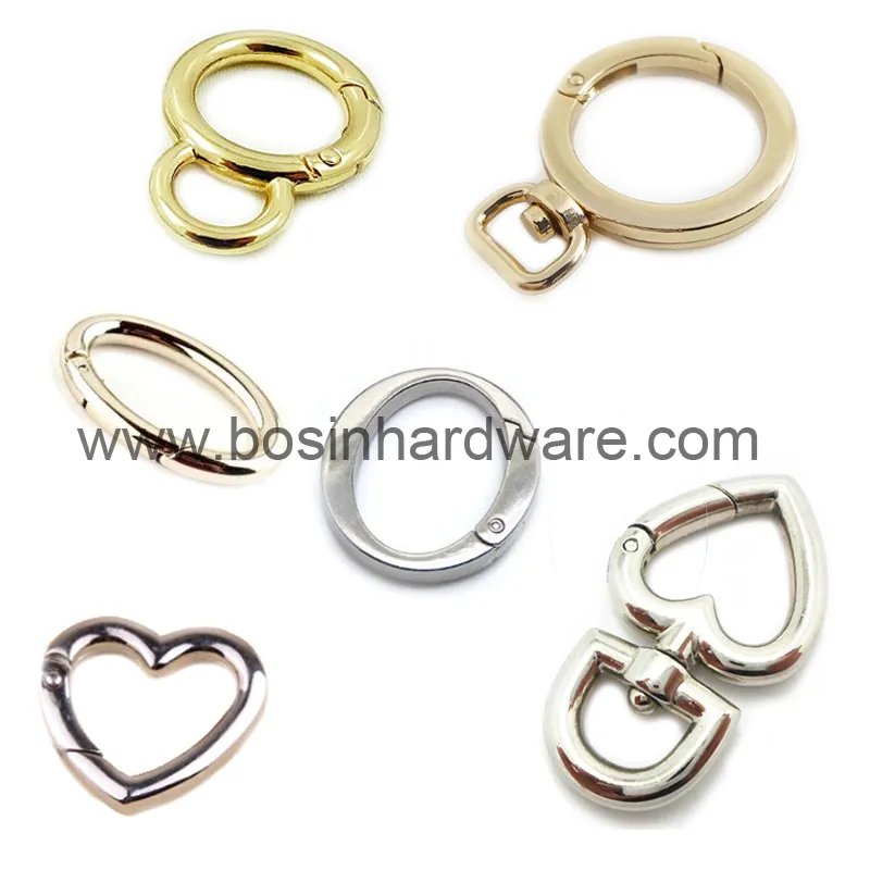 Metal Spring Carabiner Ring 2
