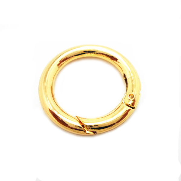 5/8" Metal Spring Carabiner Ring for Tassel Key Chains