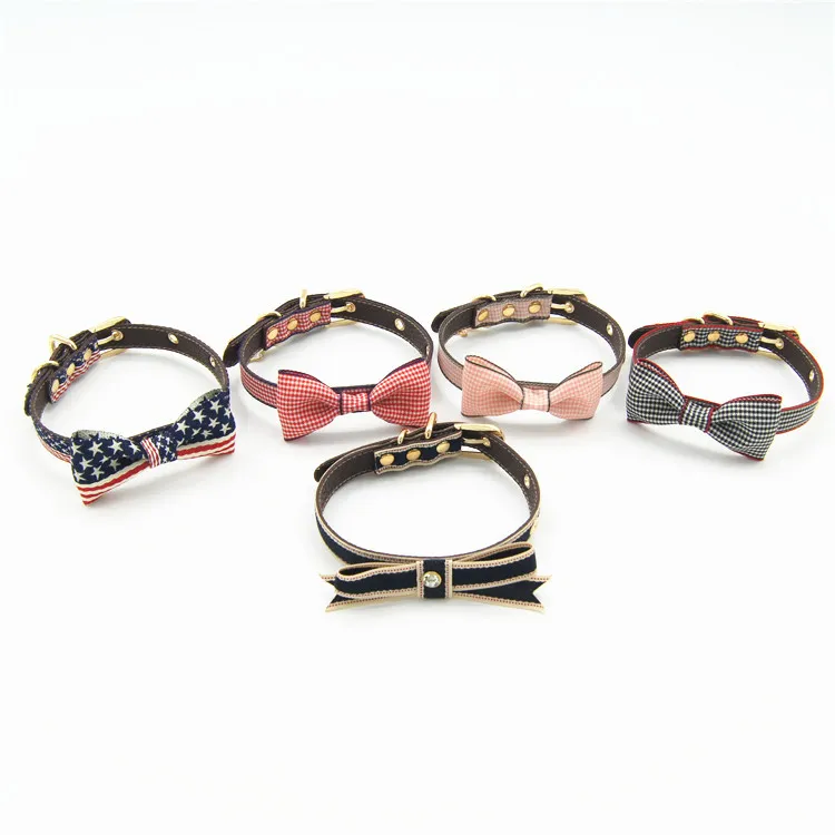 Pet Bows Collars 2