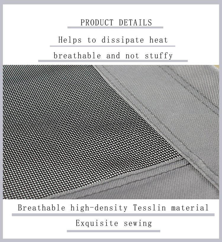 Elevated Dog Bed, Raised Pet Bed with Non-Slip Feet, Stable Frame and Durable Support Teslin Recyclable Mesh, Breathable Indoor and Outdoor, Multi-Size Breathab