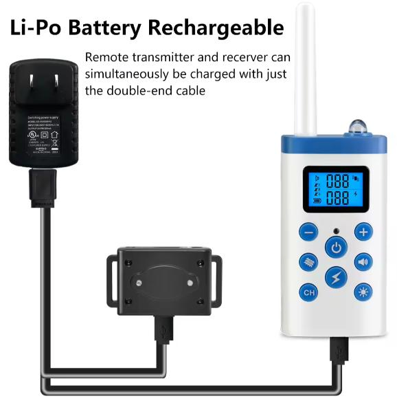 Pet Products Top Sellers Transmitter Waterproof Wireless Electric Dog Training E-Collar Pet Trainer Dog Bark Deterrent Device