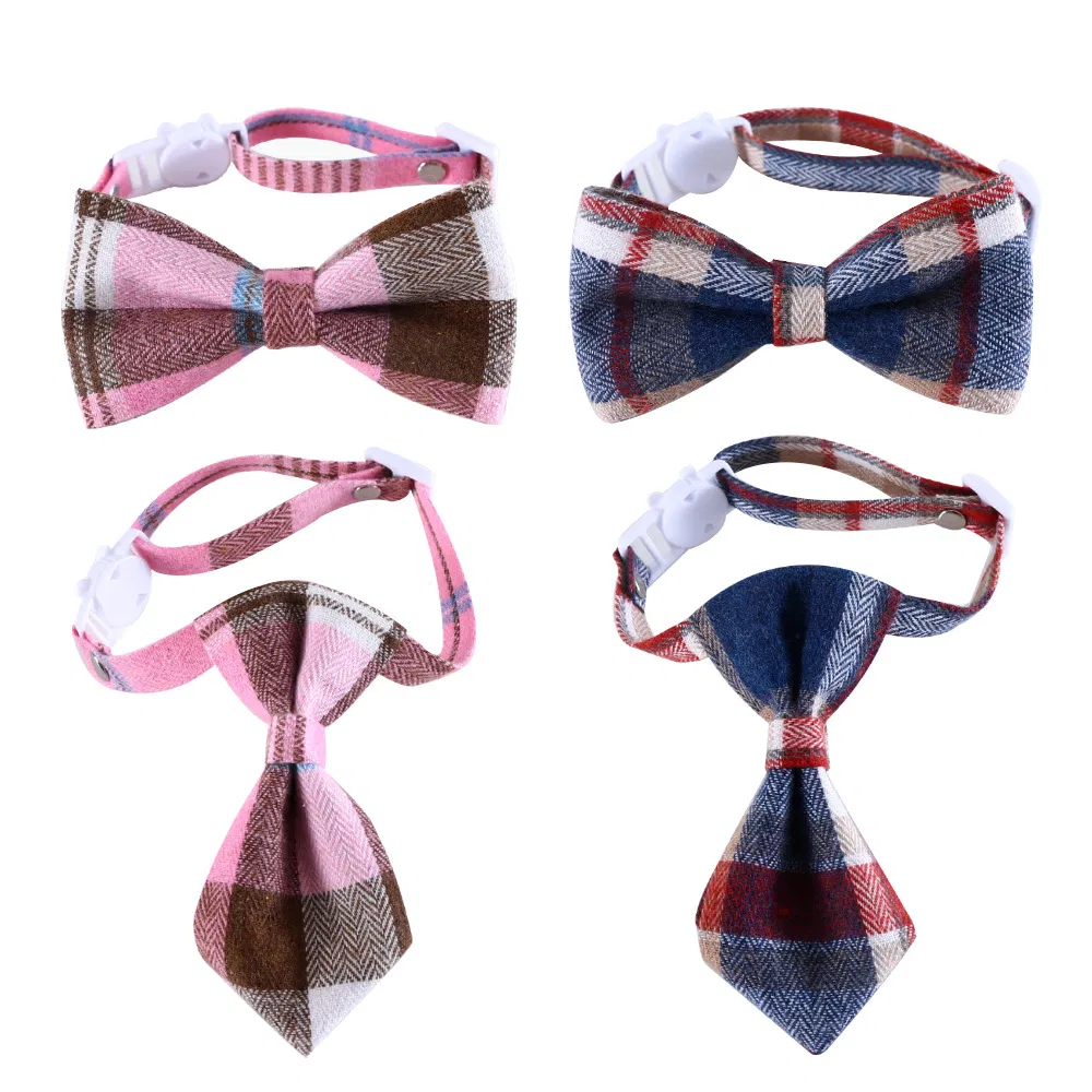 Pet Bow Tie Plaid 9