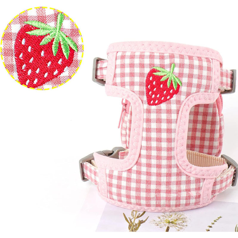 Pet Backpack Harness with Leash Puppy Bag with Training Lead