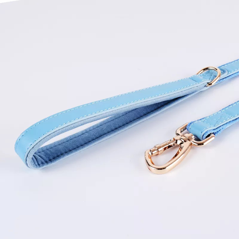 New Designer Personalized Eco China Manufacturer Factory Ribbon Lanyards PU Vegan Leather Pet Dog Collar Leash