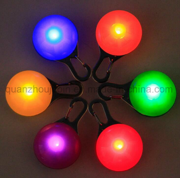 OEM Hot Sale Plastic Colorful LED Dog Pendant