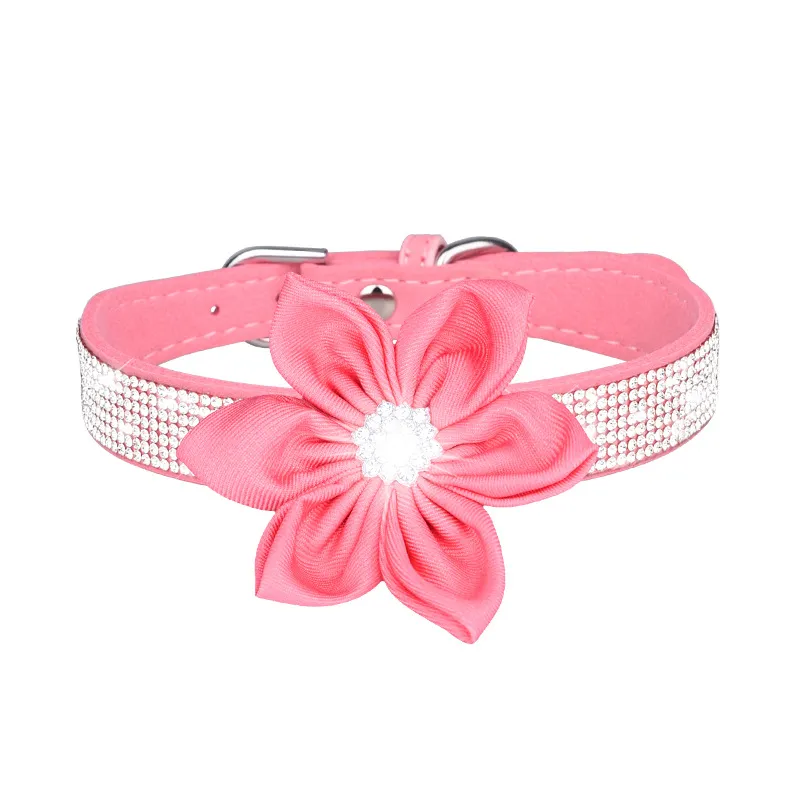 Crystal Studded Dog Collar