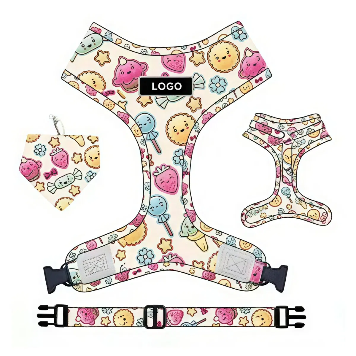 2024 Pet Supplies Wholesale Collars Hot Sale Dog Collar Breathable Mesh Collar