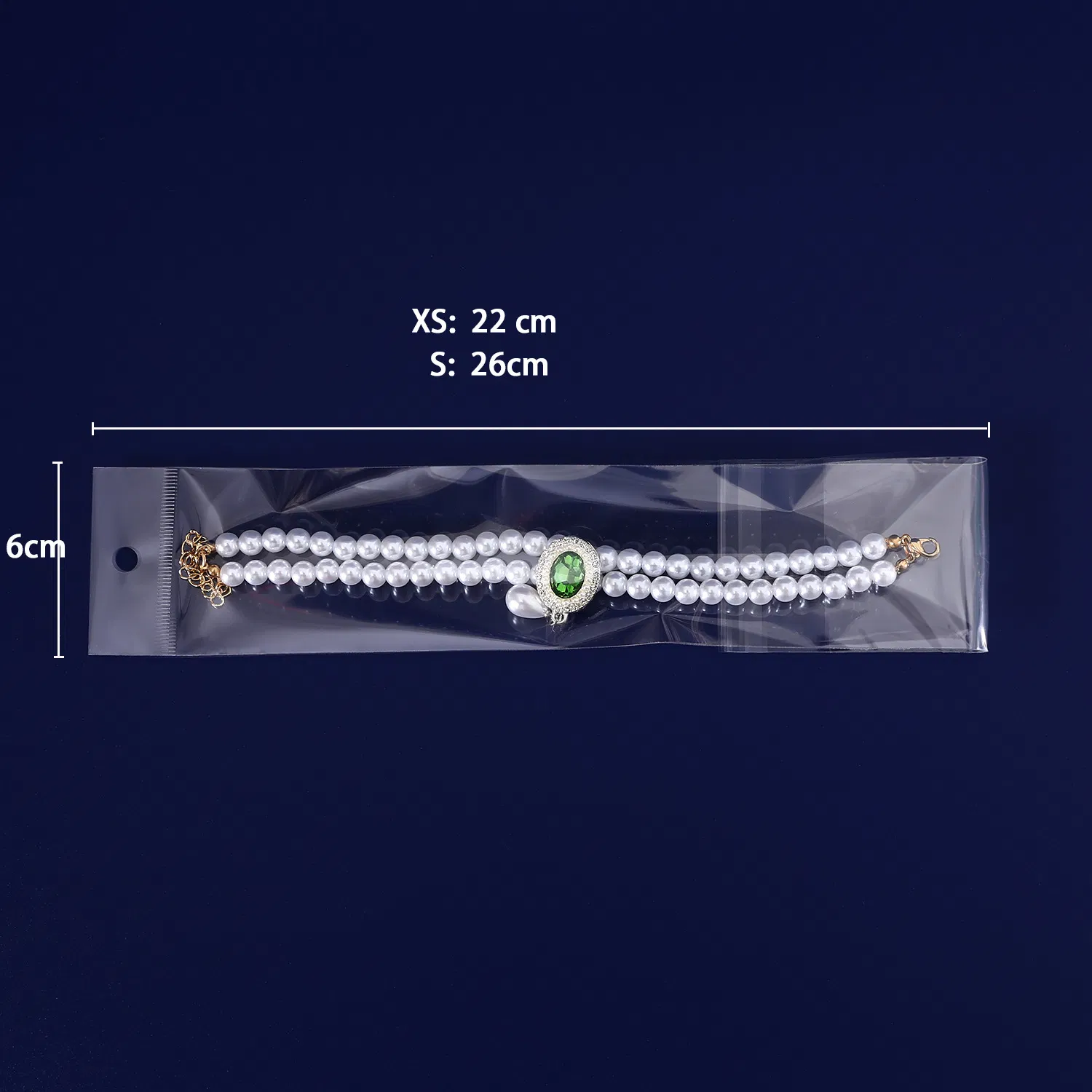 White Pearl Dog Necklace