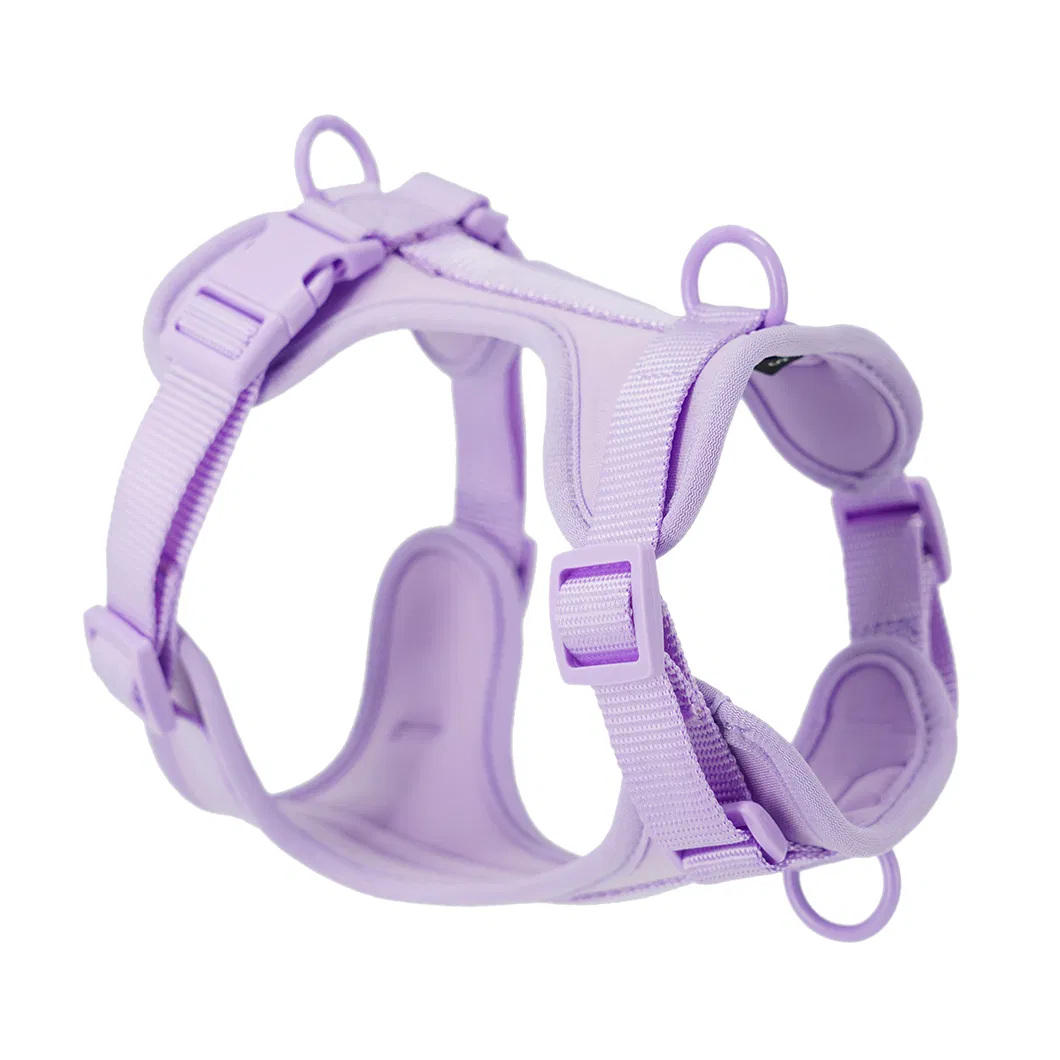 Polyester Chest Strap Reflective Safety Ajustable Pet Vest Dog Collar Leash Harness