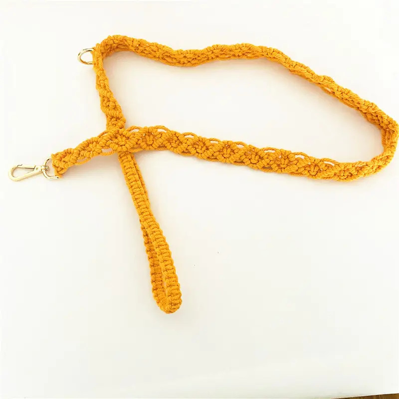 Colorful Boho Macrame Dog Leash for Training Braided Pet Leash