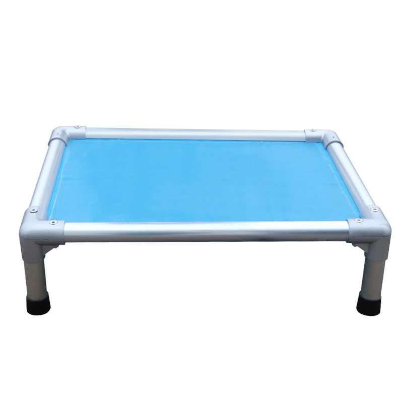 Elevated Dog Bed Outdoor Portable Large Raised Canopy Pet Dogs Mesh Bed