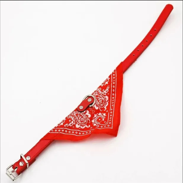 Cute Triangle Print Bandana Collar 2
