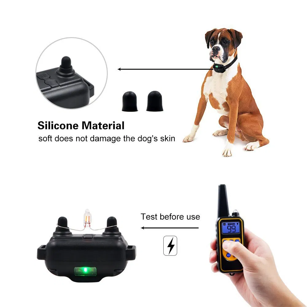 Dog Training Us Collar Wireless Remote Control Dog Training Custom Colors Recordable Dog Training Communication