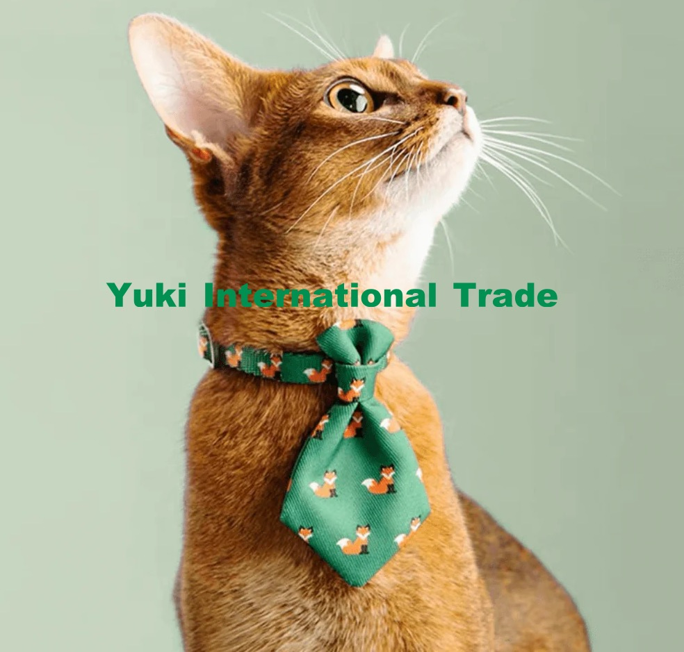 Yuki Professional Manufacturer Supplier Pet Dog Bow Collar Tie
