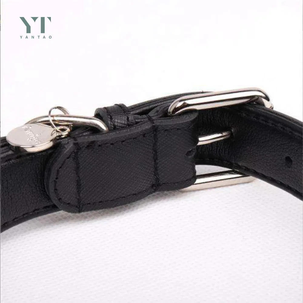 Wholesale Pet Products Custom Adjustable Bohemia Decoration Leather Dog Collar Luxury Design Personalized Nylon Fabric Pet Collar for Dogs