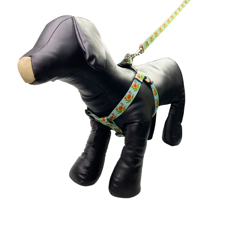 Wholesale Sublimation Customized Dog Harness Padded Handle Sturdy Outdoor