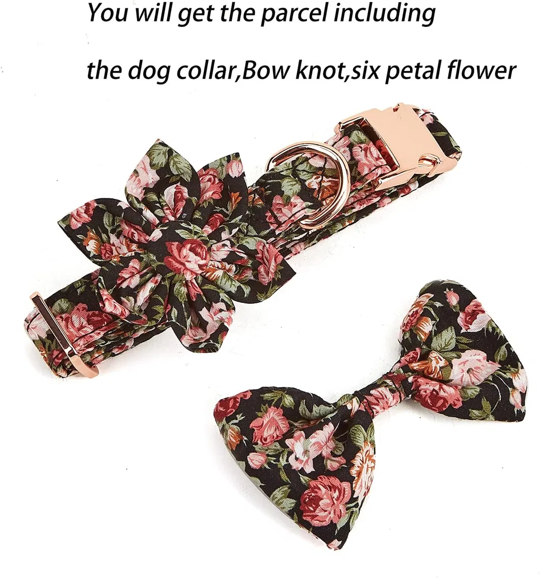 Floral Dog Collar Detail 2