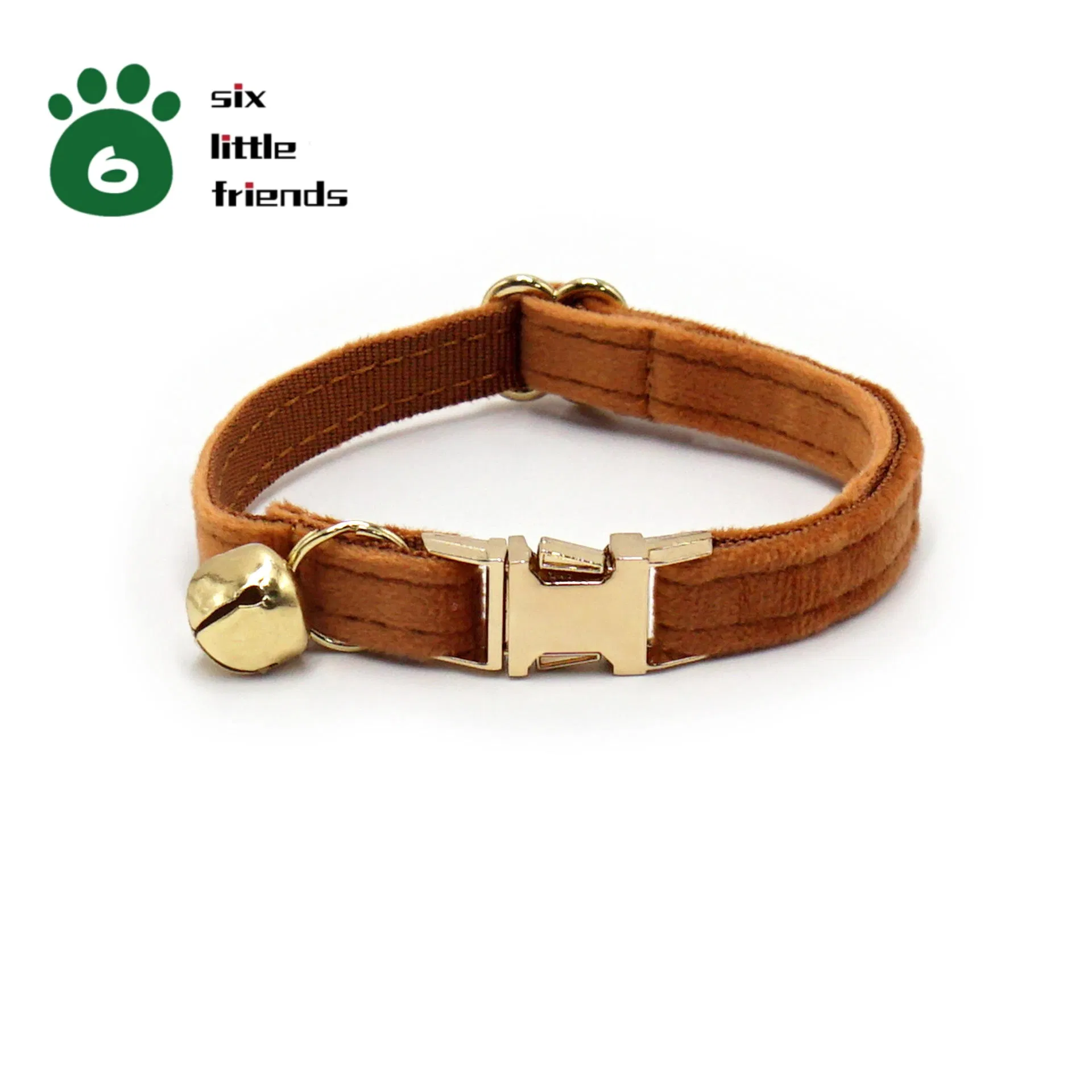 Personalized and Fashionable Fancy Velvet Pet Cat Collar