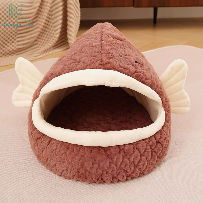 2026 Customizable Pet Bed Raised and Thickened All-Season Cat Bed Kitten Bed Summer Small Cat Bed Summer Cat Bed Soft and Comfortable Dog Beds