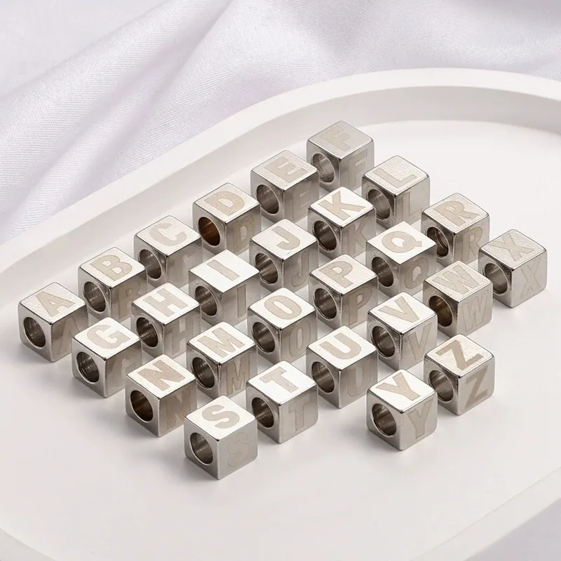 Square Letter Beads 1