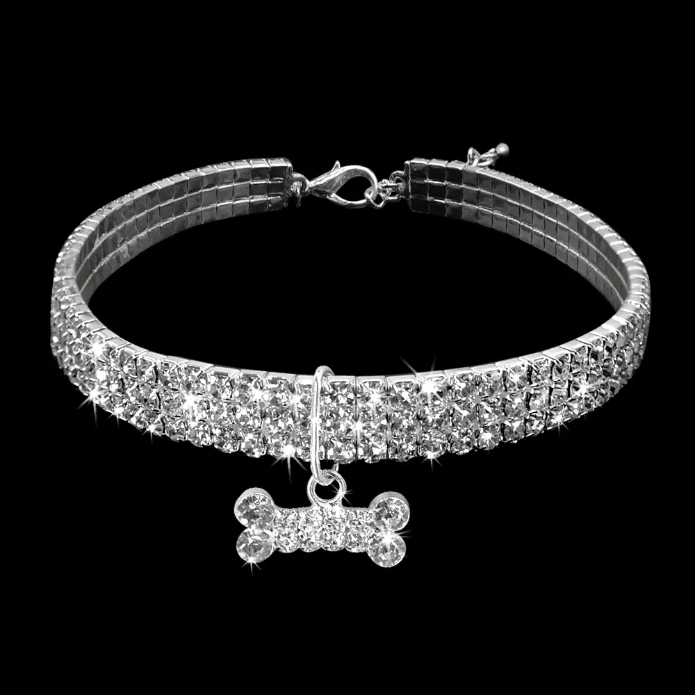 Rhinestone Dog Collar 4