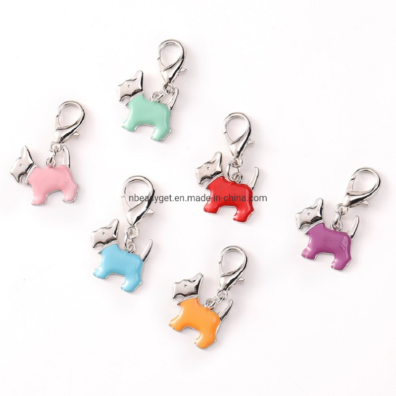 Pet Dog Shape Tag Dog Cute Charm Pendant Pet Accessories Esg16528