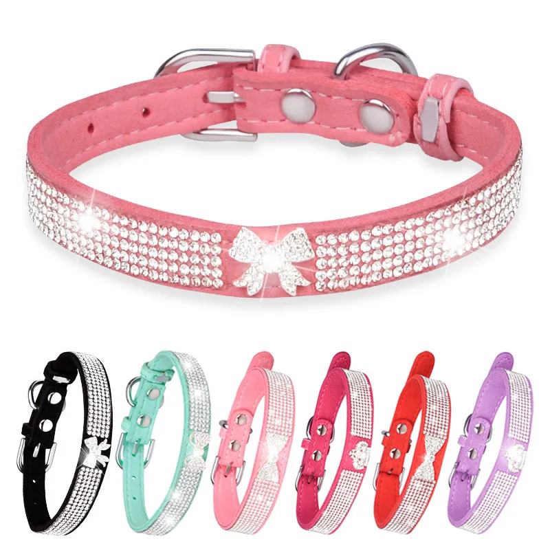 Rhinestone Pet Collar