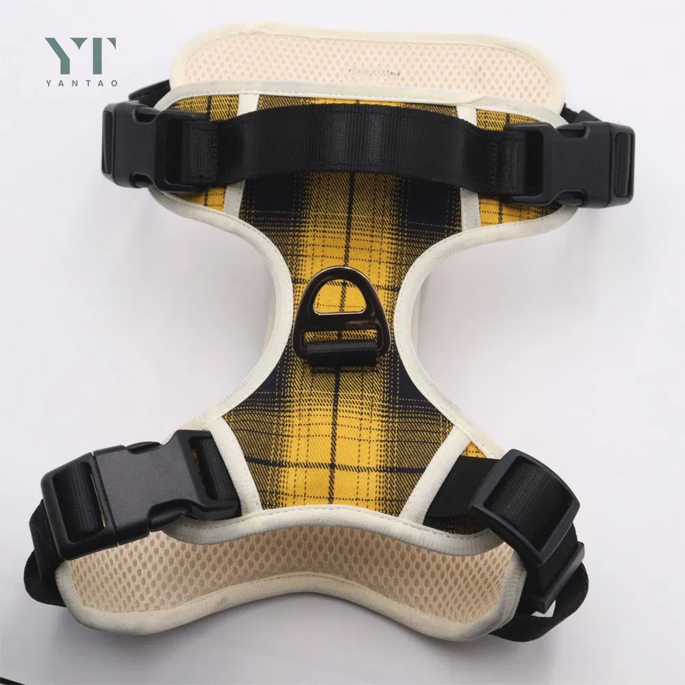 Pet Products Custom Luxury Tactical Pet Harness Outdoor Pet Training Breathable Dog Harness Soft Mesh Padded No Pull Adjustable Dog Harness