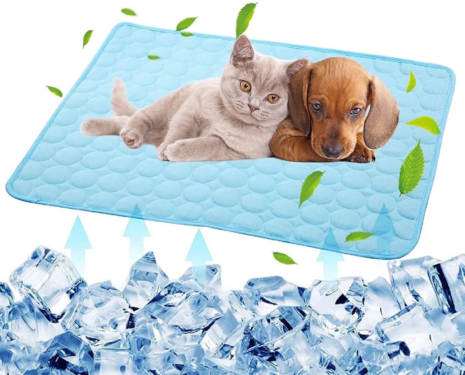 Factory Cooling Blanket Dog Pet Cool Solid Pad Pet Cooling Pad Bed Self Cooling Gel Bed Cool Mat