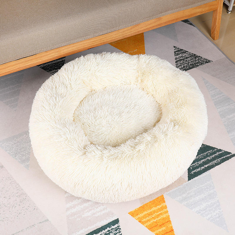 Popular Luxury Soft Push Pet Products Washable Dog Beds Colorful Soft Warm Pet Bed Cat Nest Pet Sofa Bed