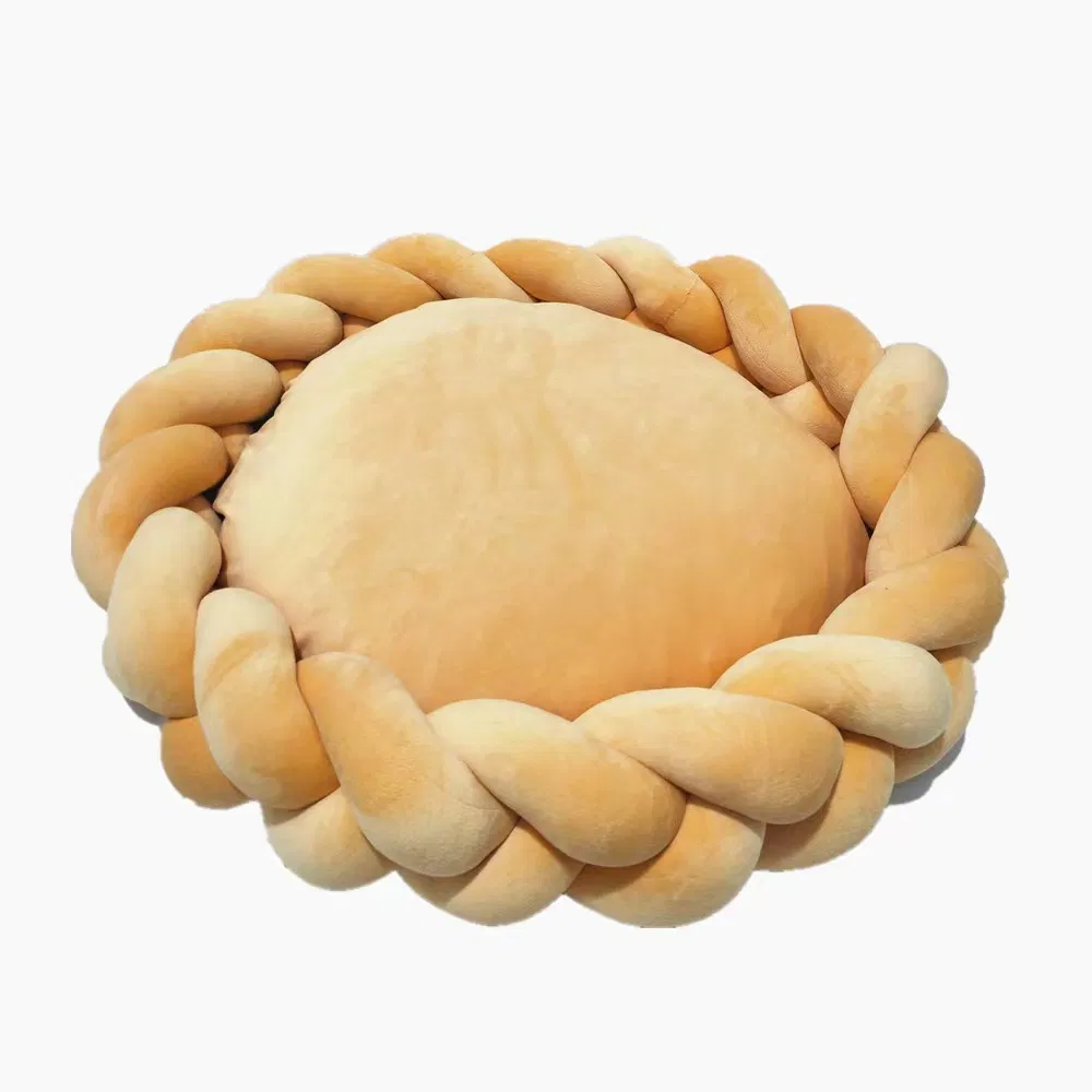 New Design Handmade Luxury Sofa Kennel Removable Cozy Round Sponge Pet Dog Cat Bed