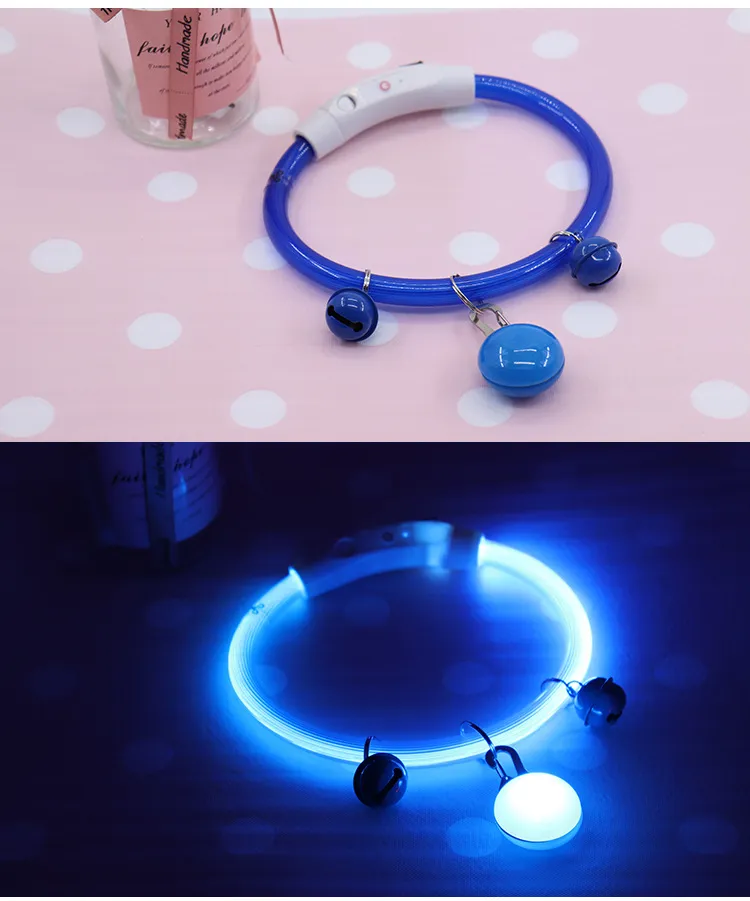 Rechargeable LED Dog Collar