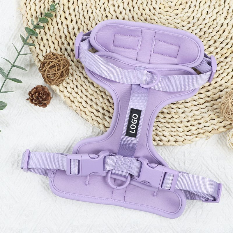 New Pet Supplies Dog Safety Harness Adjustable Soft Padded Air Layer Aesthetic Dog Harness for Pet Dogs Outdoors