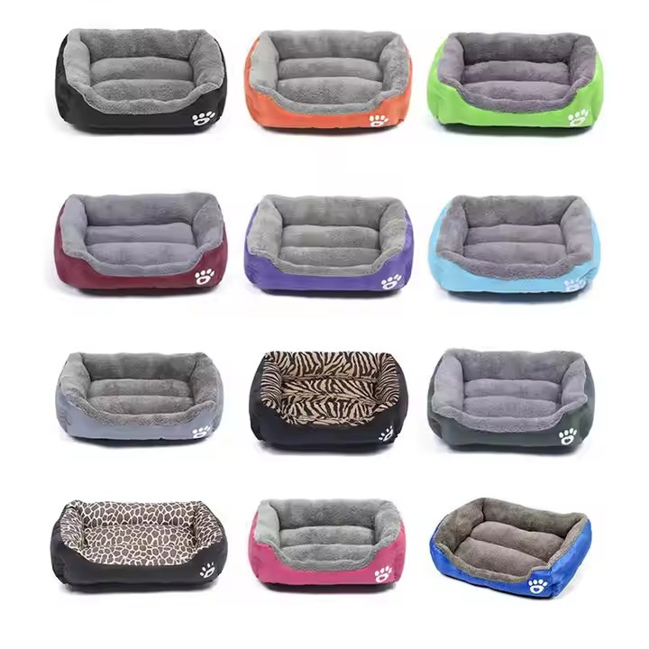 High-Quality Non-Slip Breathable Pet Calming Anti-Anxiety Winter Waterproof Comfortable Dog Cat Pet Sofa Kennel Bed