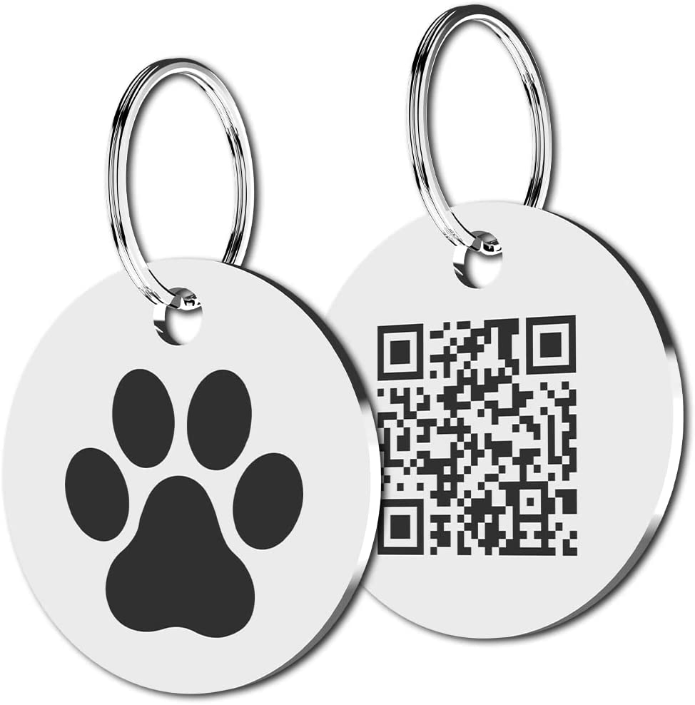 Wholesale Aluminum Sublimation Collar Name Engrave Necklace Custom Cat Pet ID Dog Tag