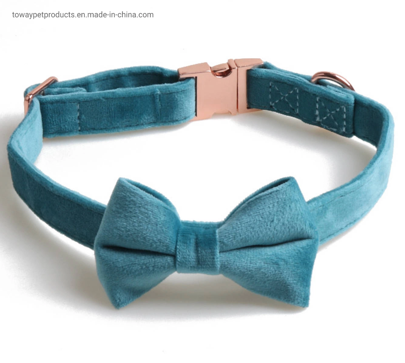 Nylon Bowknot Pet Collars Dog Harness Pet Leashes