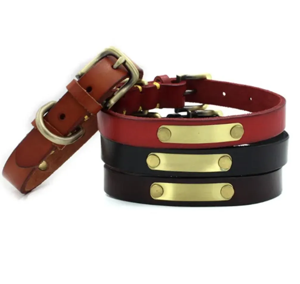 Leather Pet Collar 7