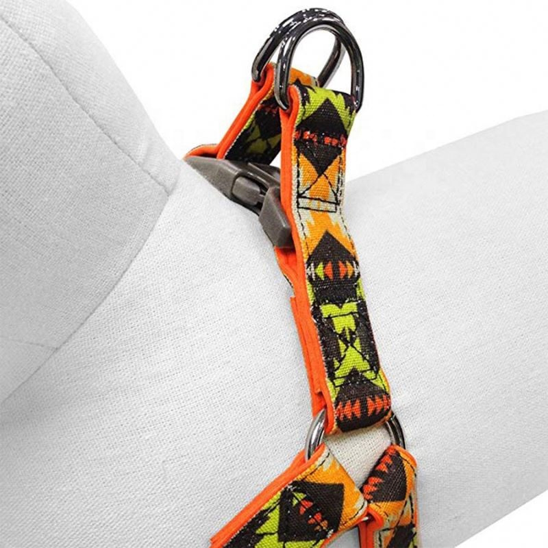 Unique Vintage Tribal Pattern Neoprene Dog Harness/Pet Leash/Dog Leash/Polyester