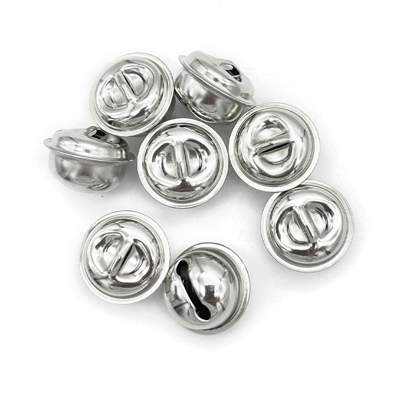 Christmas Decoration Pet Supplies Early Education Toys 12-30mm Gold and Silver Bell Wholesale