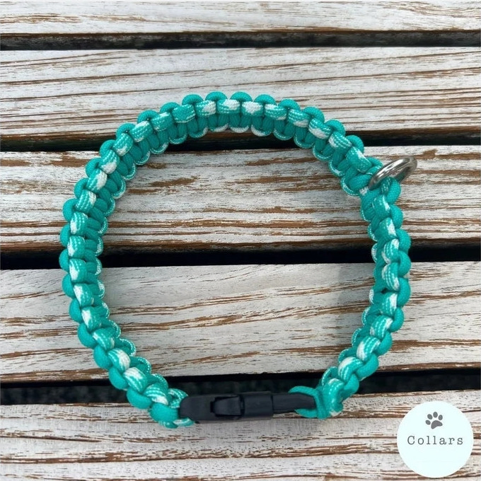 Adjustable Nylon Cat Collar Hemp Personalized Pet Cat Dog ID Tag Collar Accessories with Bead Rainbow Charm