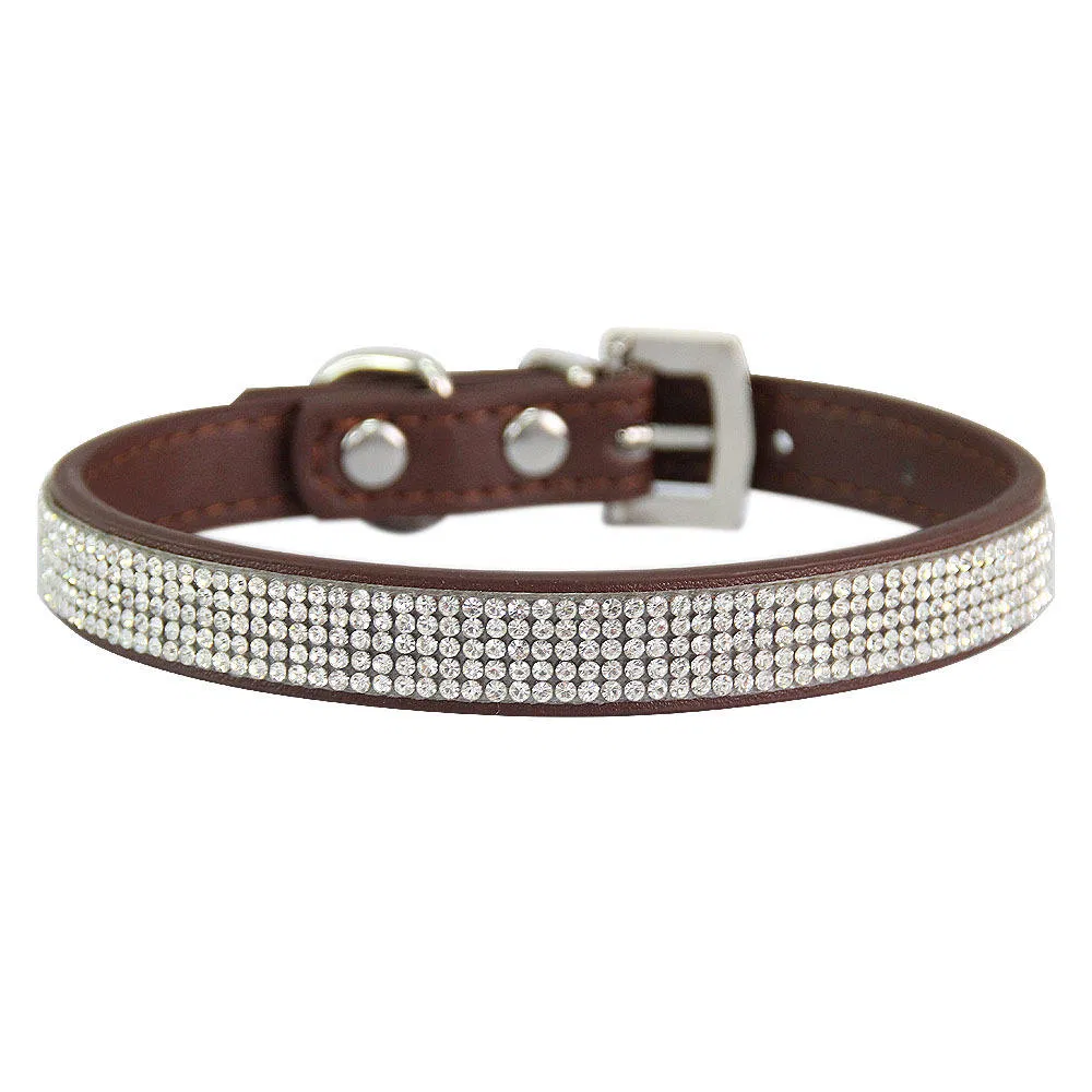 Crystal Diamond Pet Dog Puppy Collar