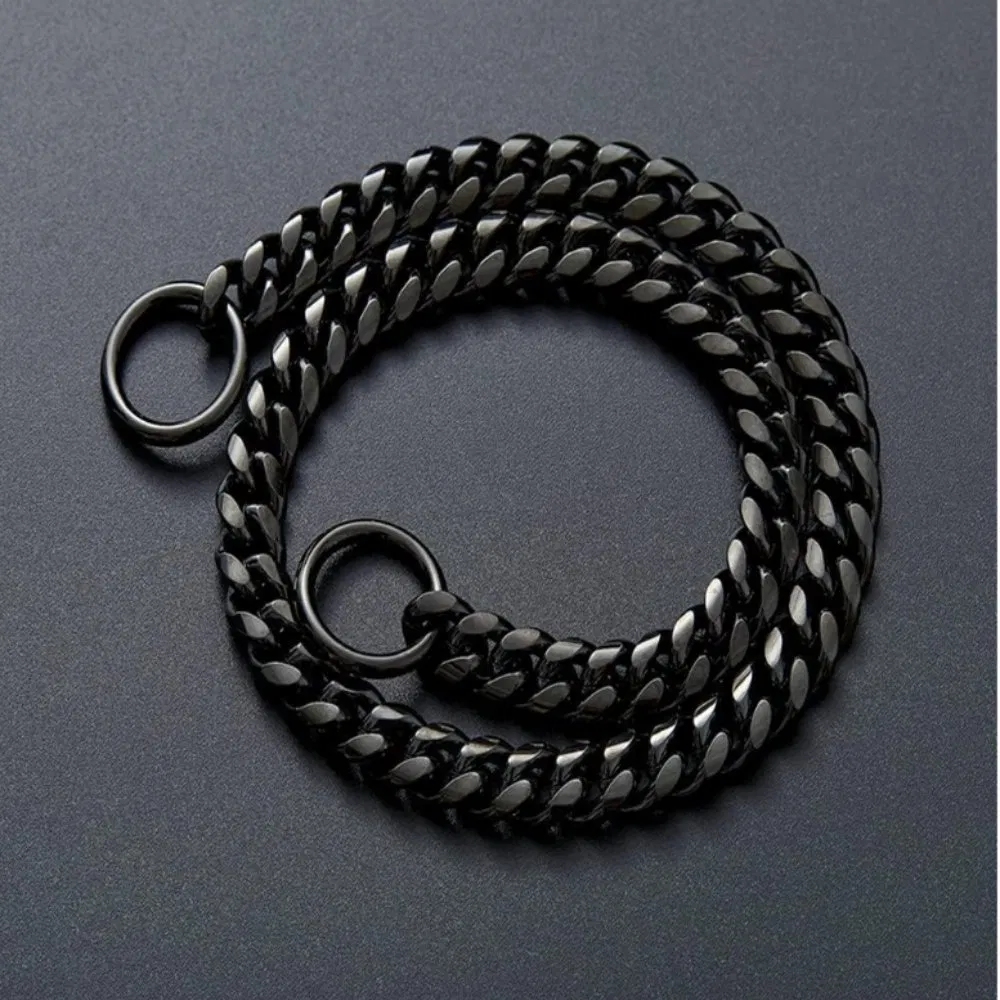 Cuban Dog Collar Heavy Duty Walking Training Collar for Medium Large Dogs