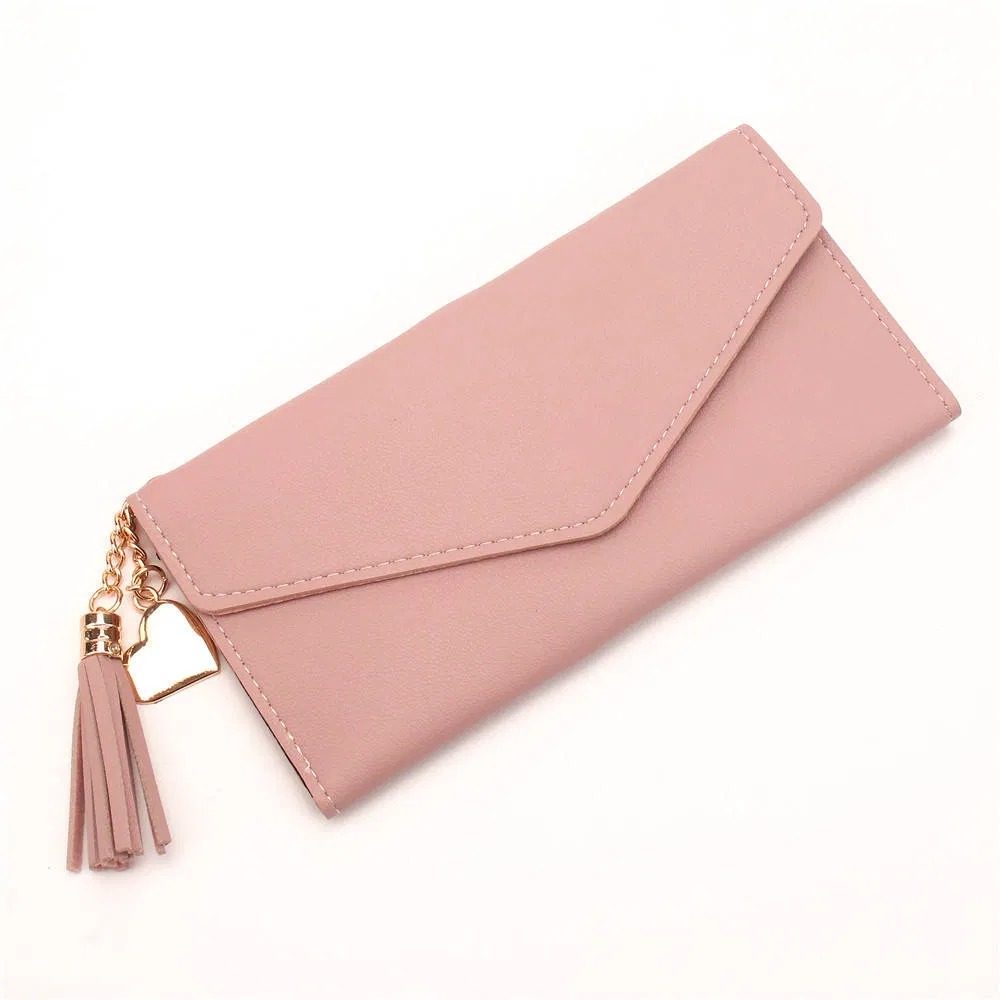 Long Women's Wallet Female Purses Tassel Coin Purse Card Holder Wallets