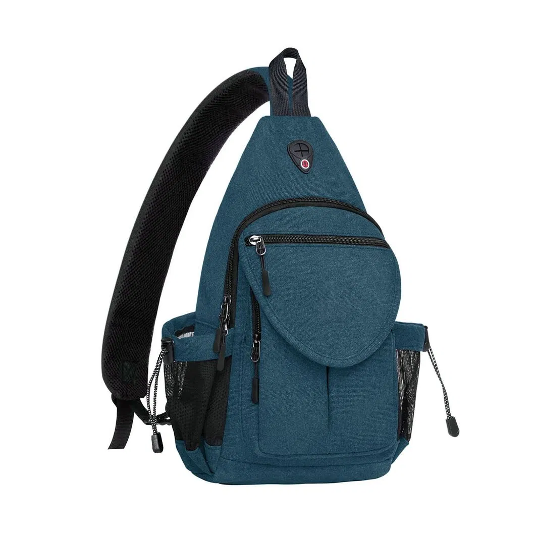 Vintage Style Canvas Sling Backpack for Men and Women