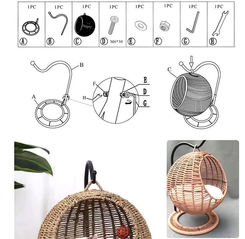 Cat Pet Bed Detail 6