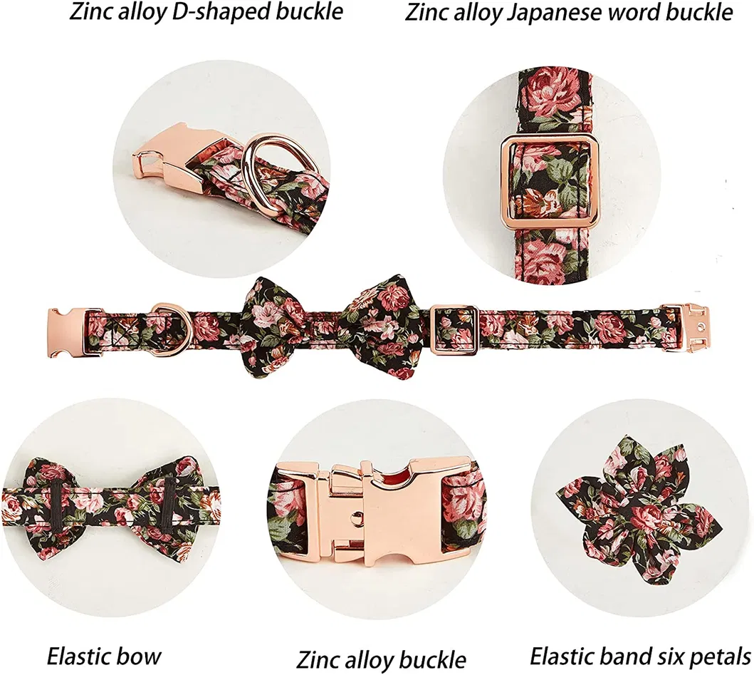 Floral Dog Collar Detail 3