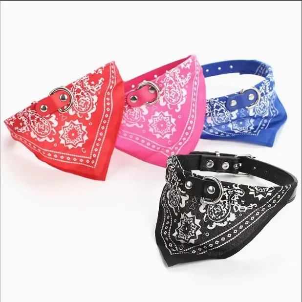 Cute Triangle Print Bandana Collar 3