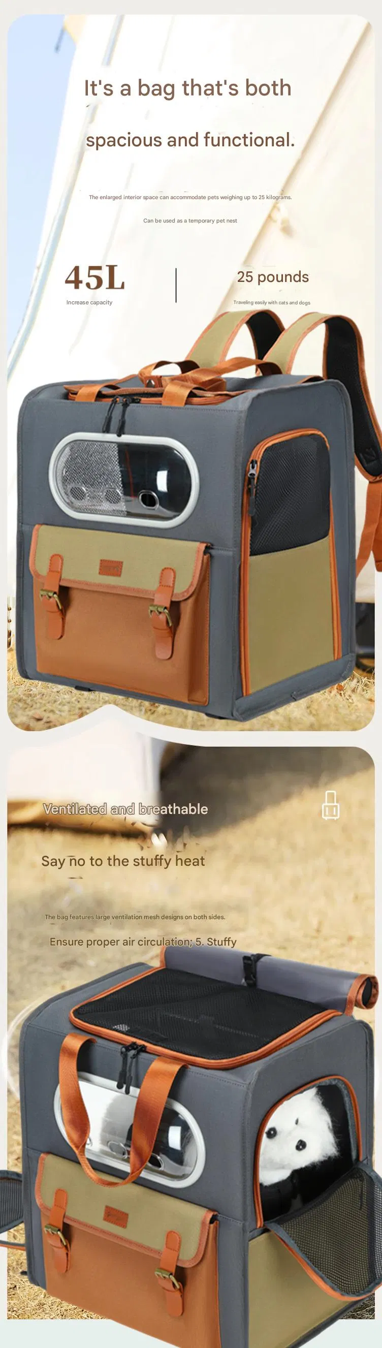 Pet Carrier Backpack 5
